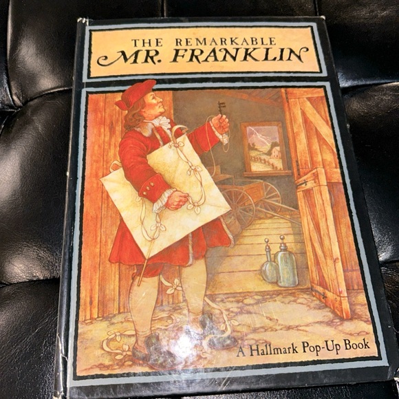 The Remarkable Mr. Franklin A Hallmark  Pop Up Book Hardcover - Picture 1 of 14